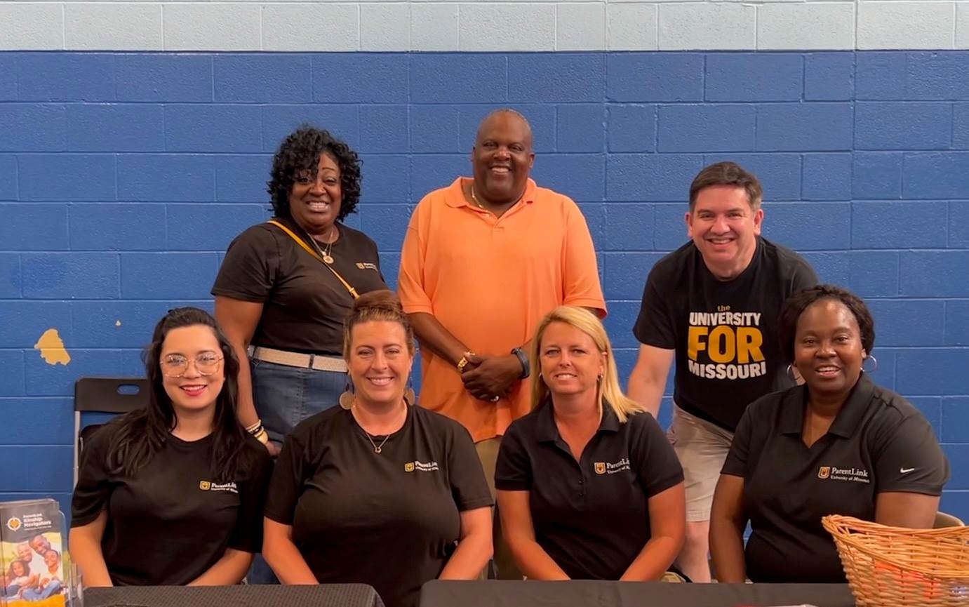 A photo of 7 parentlink staff members